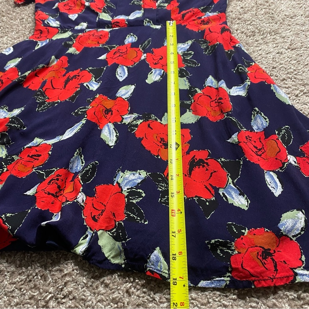 ASOS Rage Printed Tea Dress US 8 UK 12 - Picture 10 of 12